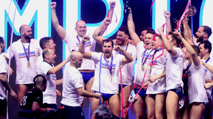 Nagrada za šampione: Vlada ekspresno uplatila novac zlatnim vaterpolistima Srbije