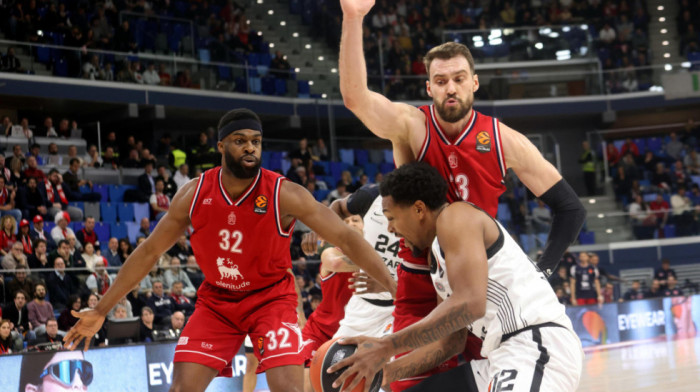 Partizan ostao bez energije: Novi poraz crno-belih u Evroligi!