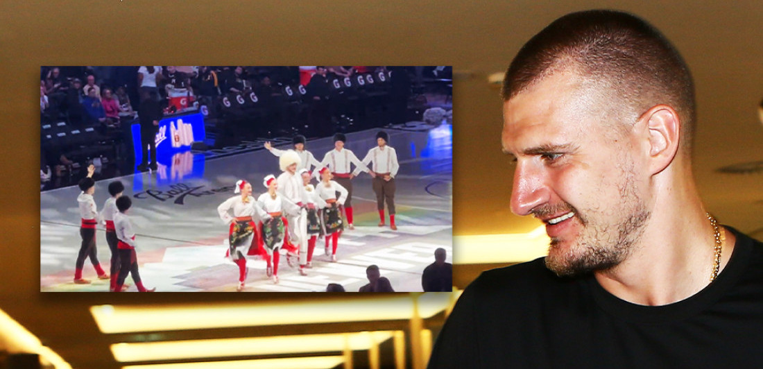 (VIDEO) Zbog Jokića usred Amerike grmi srpsko kolo! Folkoraši u “Bol areni”, zaigrali i voditelji u studiju