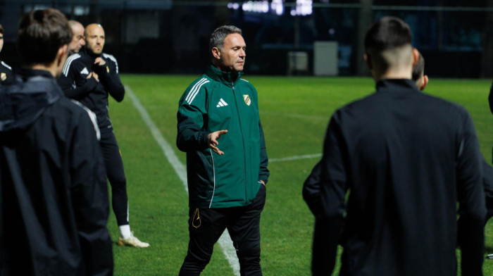 Lešnjakova briga pred Crvenu zvezdu: Nadam se da se igrači neće uplašiti