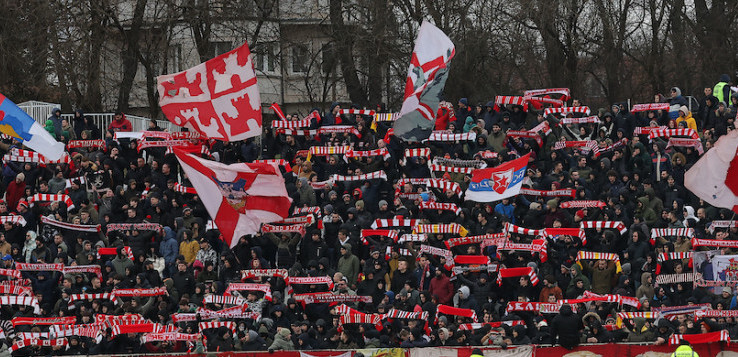 Navijači Zvezde okupirali Lil: Pogledajte kako marširaju ulicama grada (VIDEO)