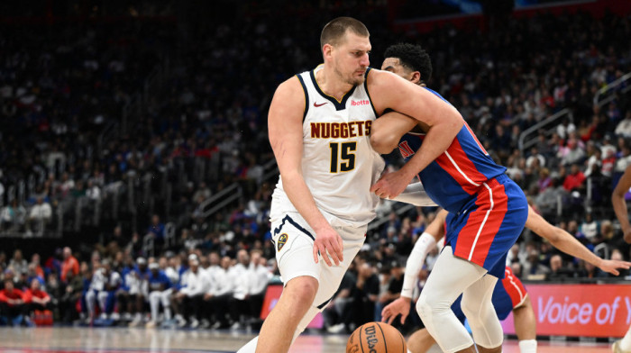 Auuu, ovde ni Jokić ne pomaže: Denver očajan protiv Pistonsa, moraju Nagetsi hitno da reaguju