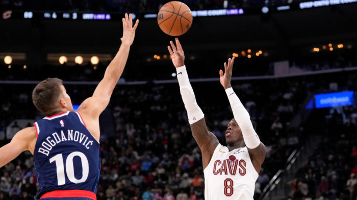 Bogdan Bogdanović igrao, Klivlend razbio Kliperse