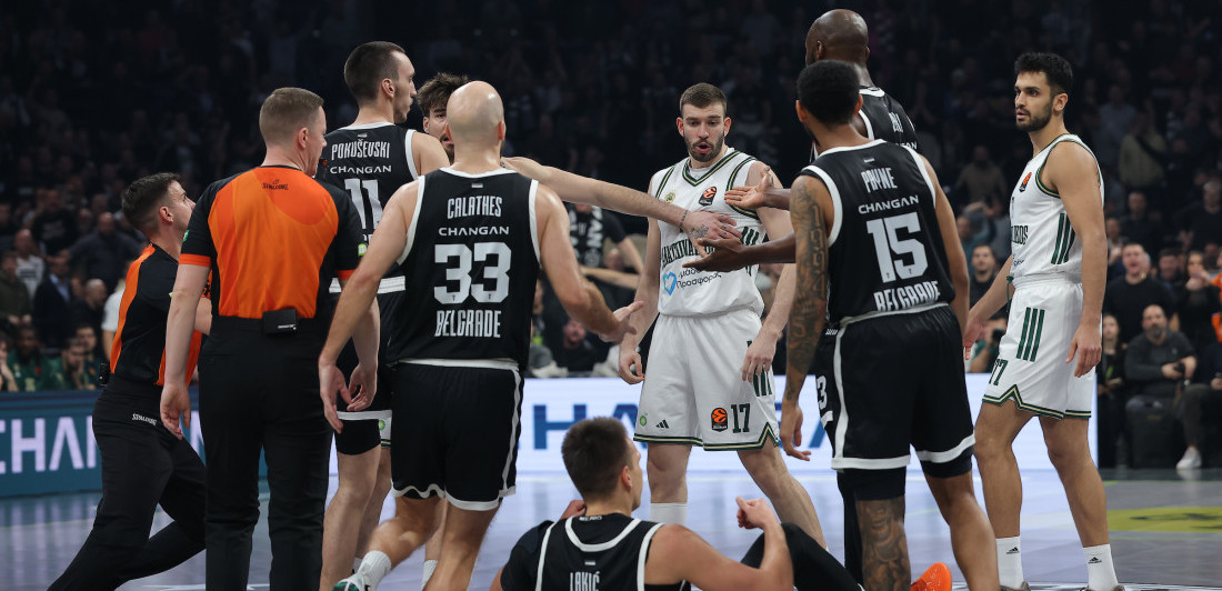 Partizan ponizio PAO i isfrustriranog Rogavopulosa: Najbolje izdanje crno-belih ove sezone