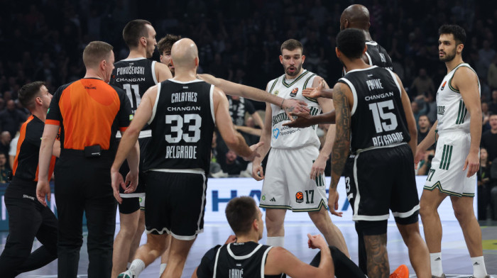 Partizan ponizio PAO i isfrustriranog Rogavopulosa: Najbolje izdanje crno-belih ove sezone