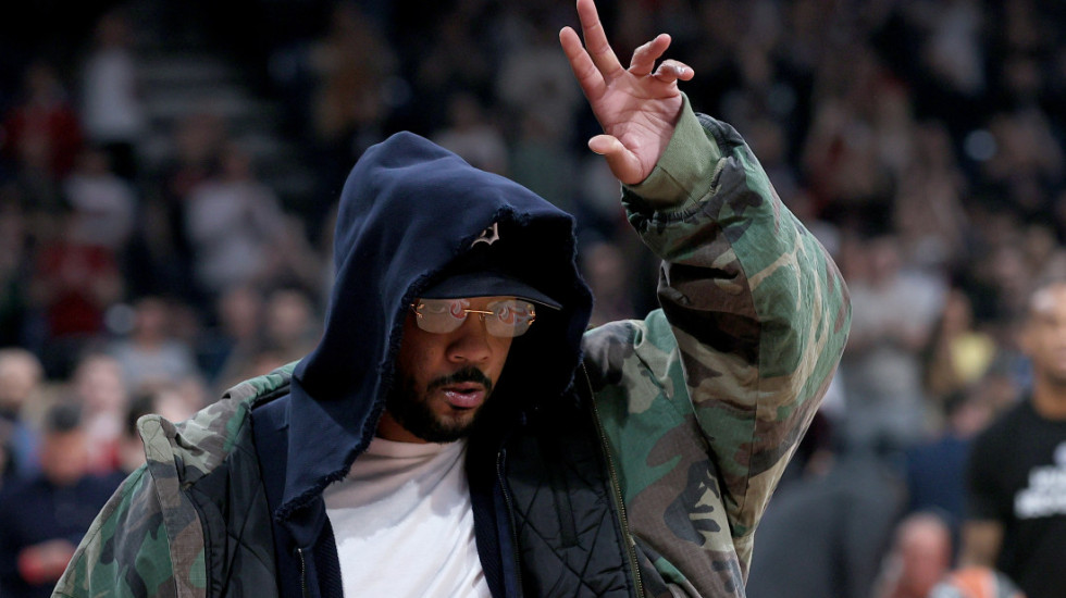 Arena se poklonila Markusu Vilijamsu - Legendarni Amerikanac bodri crveno-bele (FOTO/VIDEO)