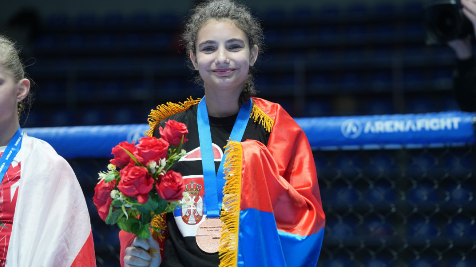 Prva medalja za Srbiju na EP u MMA - Una Mihajlović ispisala istoriju i osvojila bronzu