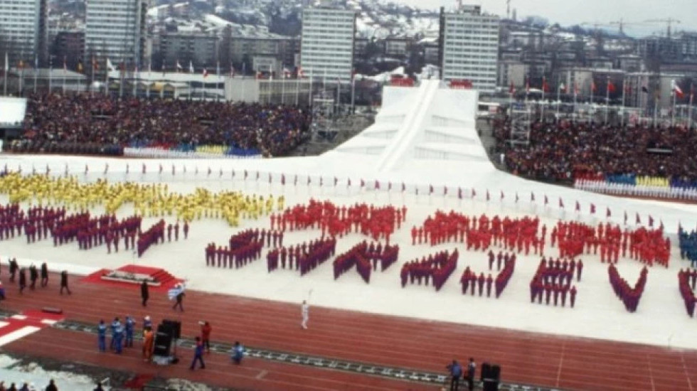 Na današnji dan: Spektakl na "Koševu" povodom otvaranja Zimskih olimpijskih igara