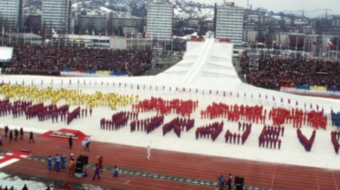 Na današnji dan: Spektakl na "Koševu" povodom otvaranja Zimskih olimpijskih igara