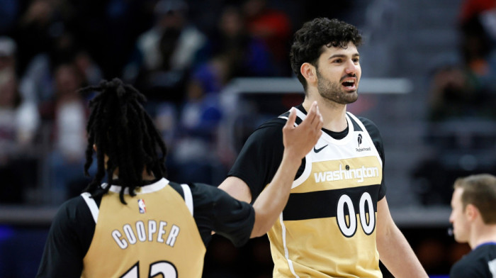 Tristan Vukčević jedan od najboljih u porazu Vašingtona