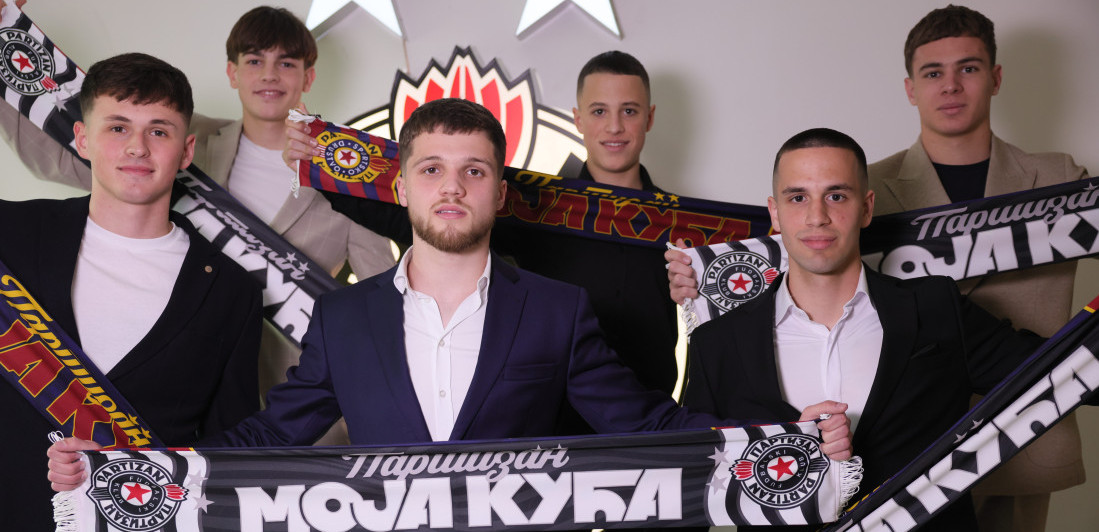FK Partizan misli na budućnost - Ugovori za šestoricu talentovanih momaka