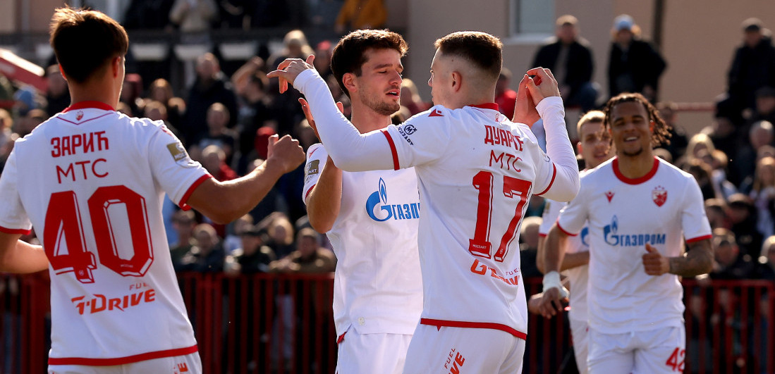 Dva gola Zvezde na startu: Duarte realizovao penal, Enem rutinski pogodio u Dobanovcima