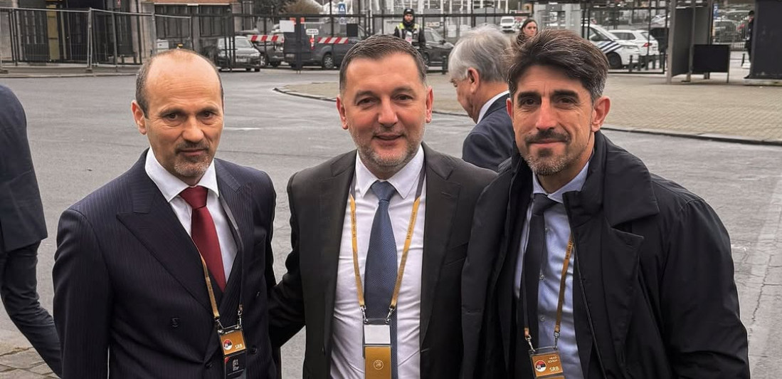 Paunović i Radujko u Briselu, prisustvuju 50. Kongresu UEFA