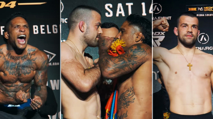 Tenzije na merenju: Brazilac i Joksović se umalo potukli pre borbe (VIDEO)