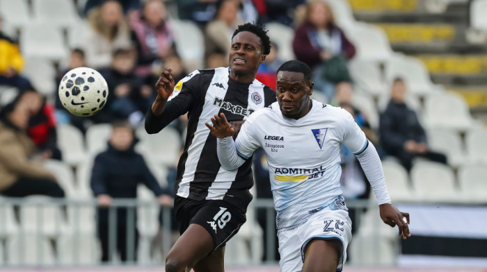 Partizan preživeo dramu: Crno-beli umalo prokockali dva gola prednosti protiv Spartaka