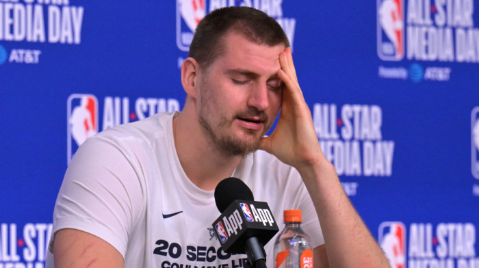 Jokić bez dlake na jeziku: Nikolina reakcija sve zapanjila, ovo od njega niste očekivali (VIDEO)