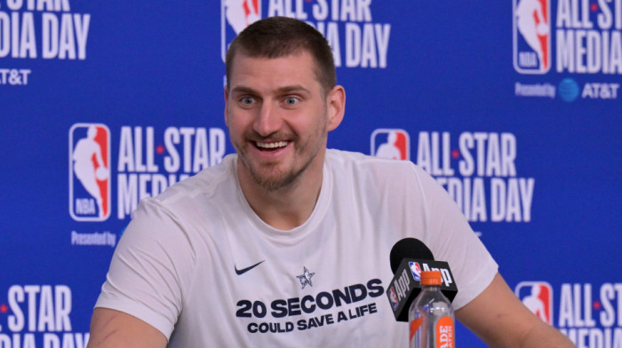 Isplivao Jokićev snimak iz svlačionice: Gde je vanzemaljac? Želim vanzemaljca (VIDEO)