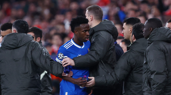 Vinisijus postigao golčinu, pa napravio neviđen haos, prekinuo meč zbog rasizma (VIDEO)