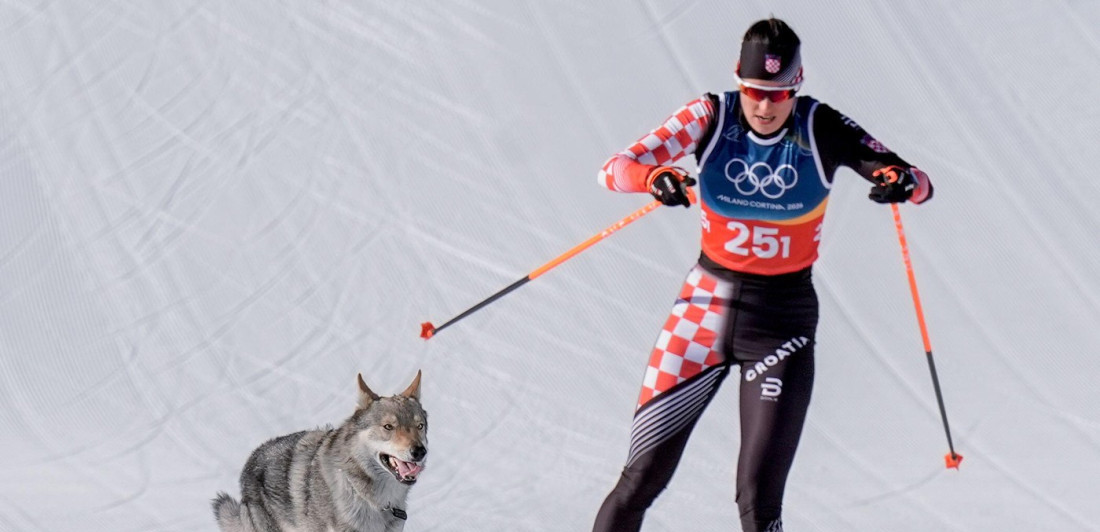Ljudi u šoku - Hrvatice mislile da ih proganja vuk na Zimskim olimpijskim igrama (VIDEO)