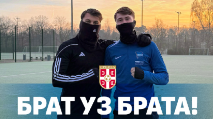 Brat uz brata - Novi Samardžić u dresu Srbije