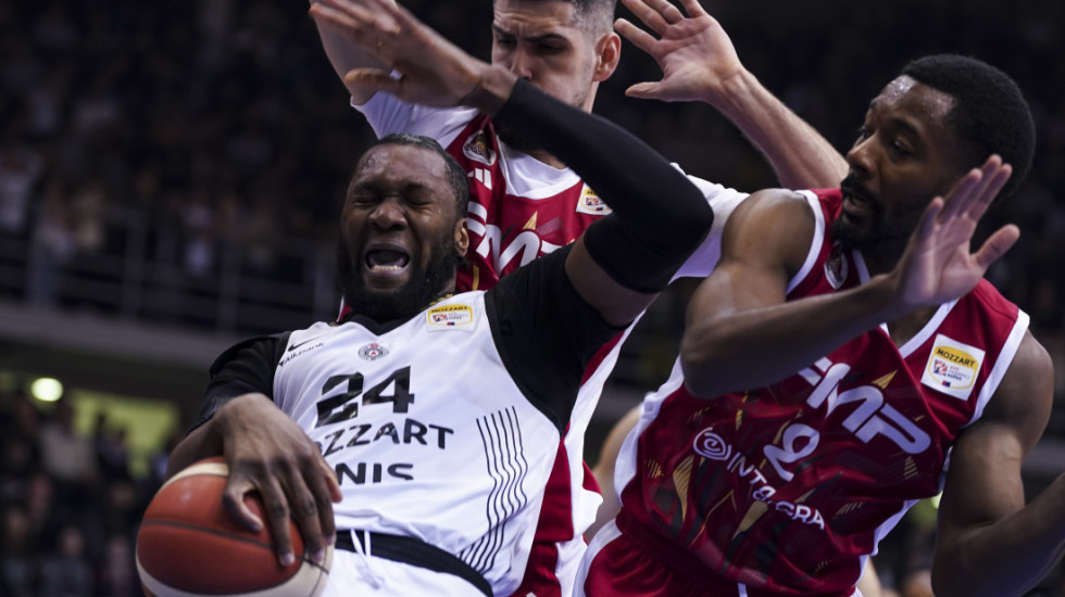 (POLUVREME) Žestoka bitka u "Čairu" - Partizan ima minimalnu prednost