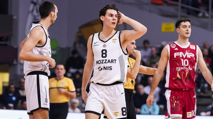 Partizan u minusu: FMP vodi, ali crno-beli polako tope prednost
