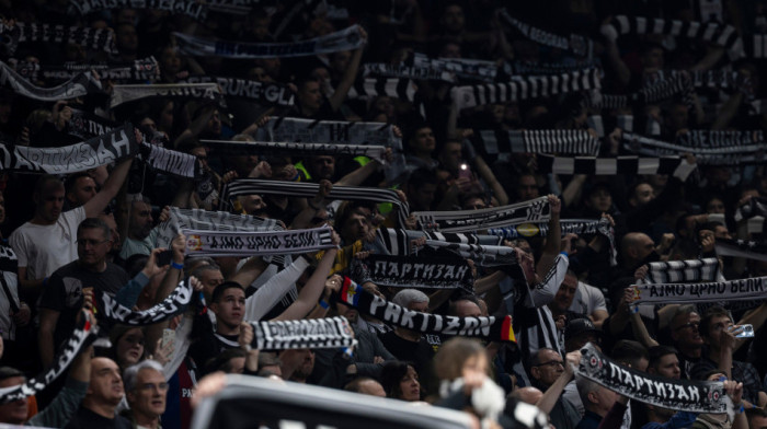 Evroliga kaznila Partizan: Crno-beli plaćaju ceh zbog navijača
