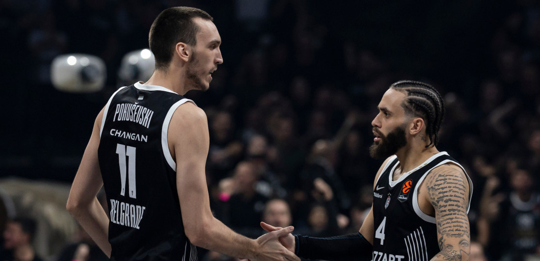 Ples Vošingtona i ledeni Poku: Ovo je snimak sa treninga Partizana koji je postao viralan (VIDEO)