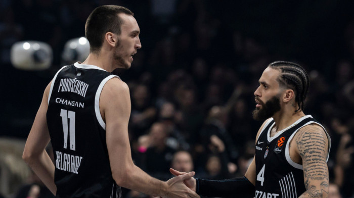 Ples Vošingtona i ledeni Poku: Ovo je snimak sa treninga Partizana koji je postao viralan (VIDEO)