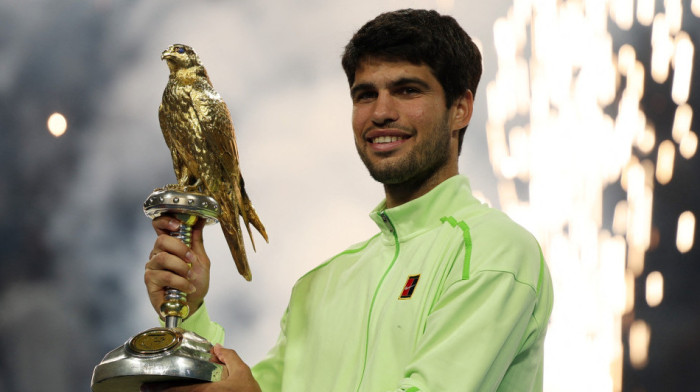 Kakvo gaženje u finalu: Alkaraz najjači u Dohi