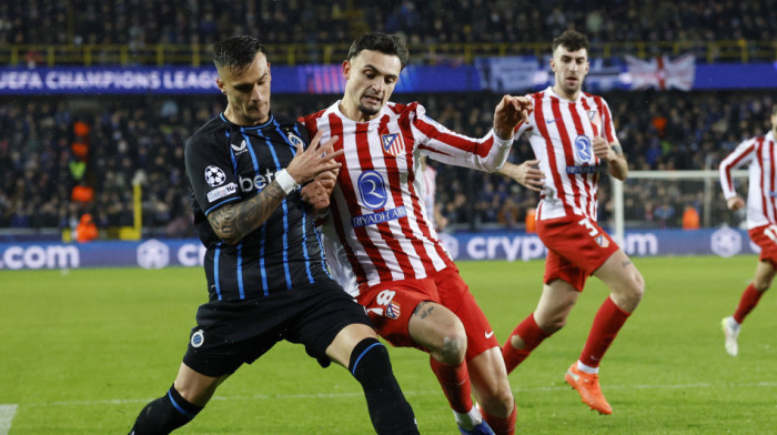 Evo gde možete da gledate TV prenos meča Atletiko Madrid - Klub Briž