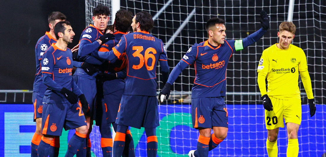 Inter vadi fleke posle šamara u Norveškoj: Italijani strahuju za plasman u osminu finala Lige šampiona