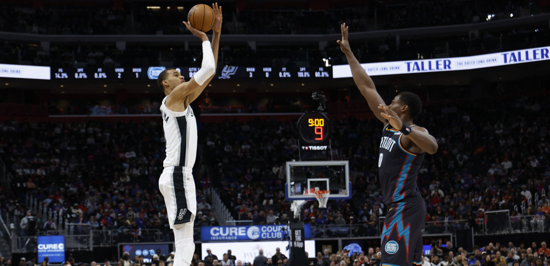 Dominacije Vembanjame, Sparsi srušili Detroit (VIDEO/FOTO)