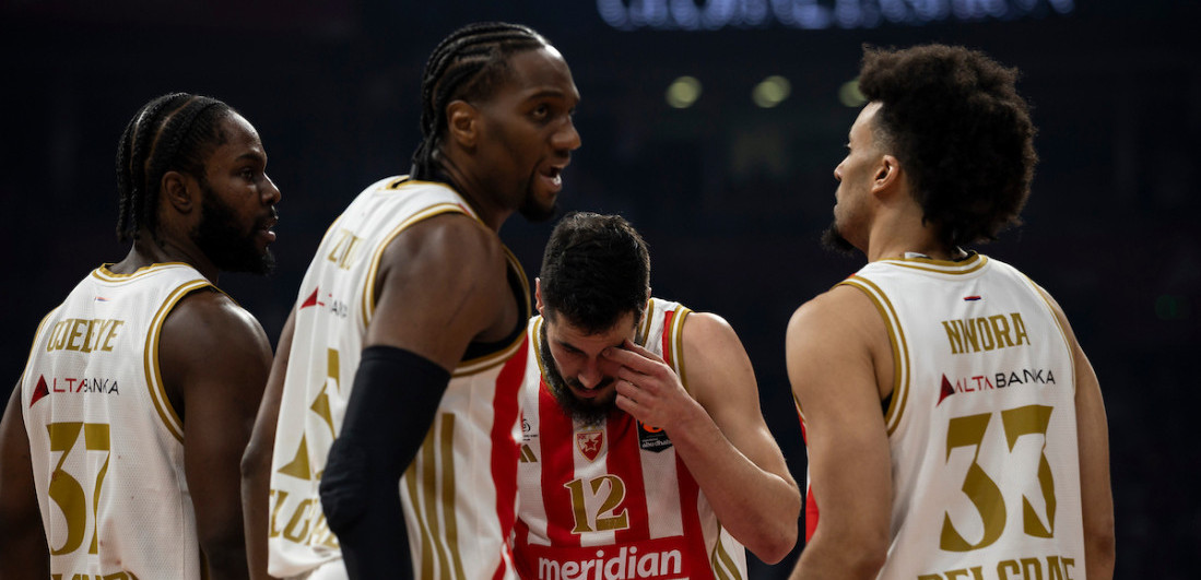 Ovako izgleda tabela Evrolige posle 29. kola: Zvezda nadomak TOP 4, Partizan prikovan za dno