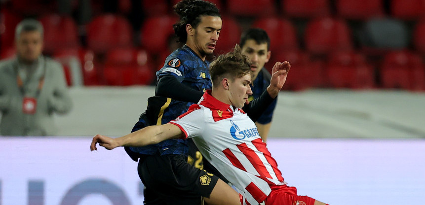 Stanković napravio promene: Zvezda sa Arnautovićem u drugi deo meča sa Lilom