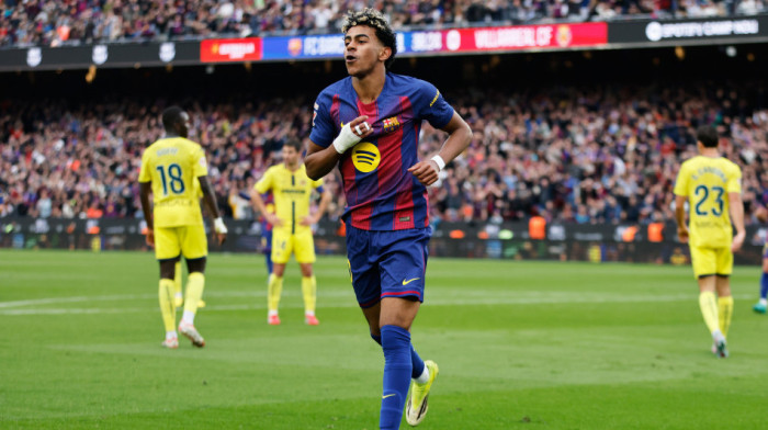 Barsa rutinski: Jamal het-trikom potopio "žutu podmornicu"