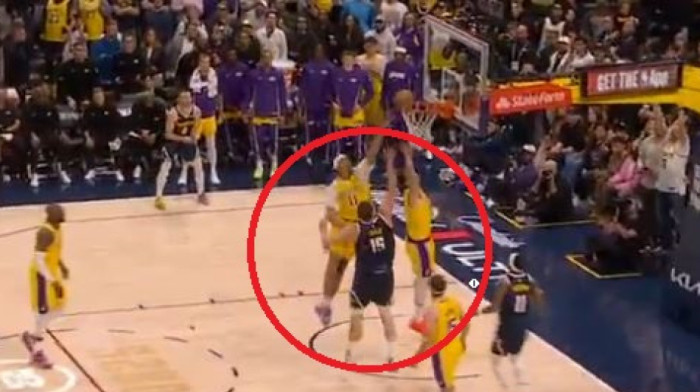 (VIDEO) Ovim košem je Jokić doneo pobedu Nagetsima: Srbin preko Luke Dončića utišao Lejkerse