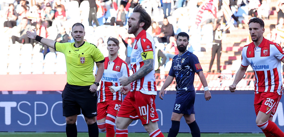 (VIDEO) Neverovatan gol Zvezde posle 180 sekundi: Katai započeo akciju, golman Napretka završio posao