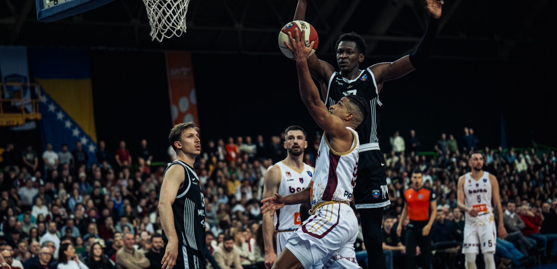 Partizan nemilosrdan u Sarajevu: Crno-beli trojkama razbili Bosnu na paramparčad