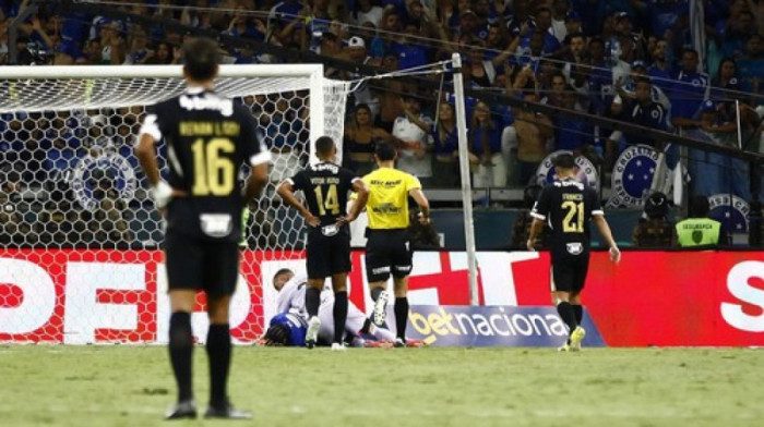 Golman obliven krvlju, modrice i posekotine na glavi: Izvazvao tuču o kojoj bruji svet