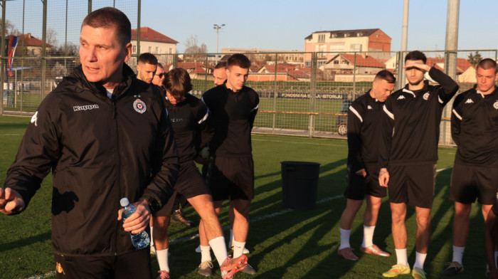 Haos na treningu Partizana: Blagojević se sukobio sa dvojicom igrača, pa čitavu ekipu poslao u svlačionicu