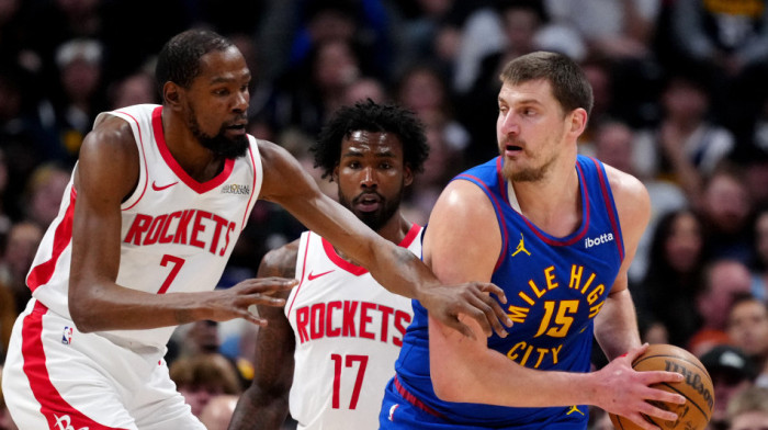 Jokić i Denver razmontirali Hjuston: Nikola pokazao malom Turčinu ko je gazda (VIDEO)