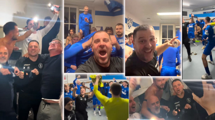 Balkanski hitovi grme u svlačionici austrijskog kluba: Emotivan oproštaj od Halida i trans uz Jovana Perišića