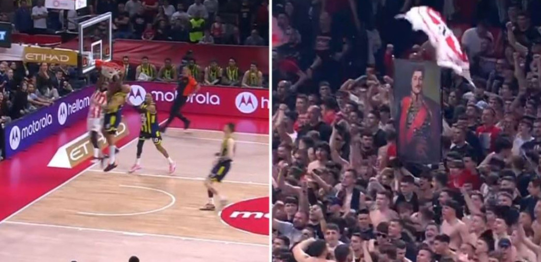 (VIDEO) Miler-Mekintajer brutalno zakucao preko Korton-Takera i polomio obruč: Ovaj potez je zapalio Arenu