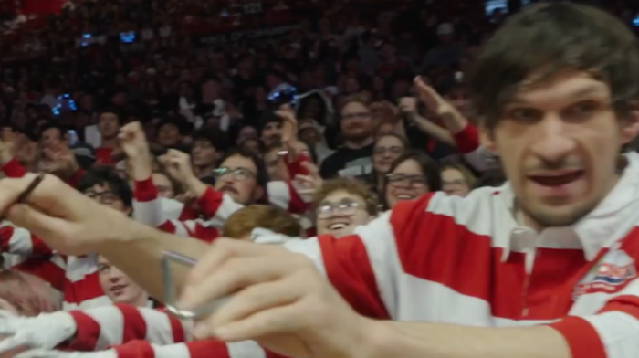 Marjanović napravio šou u Americi: Na jedno veče postao deo koledž benda (VIDEO)