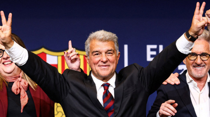 Laporta pomeo konkurenciju, četvrti put predsednik Barselone