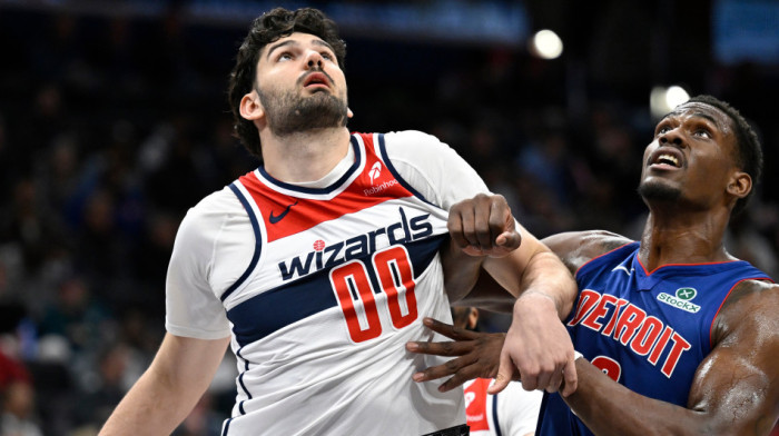 U Vašingtonu ništa novo... Vukčević odličan, Vizardsi poraženi