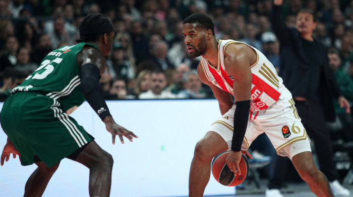 Mekintajer u ulozi mađioničara protiv Panatinaikosa: Zvezda zasluženo vodi