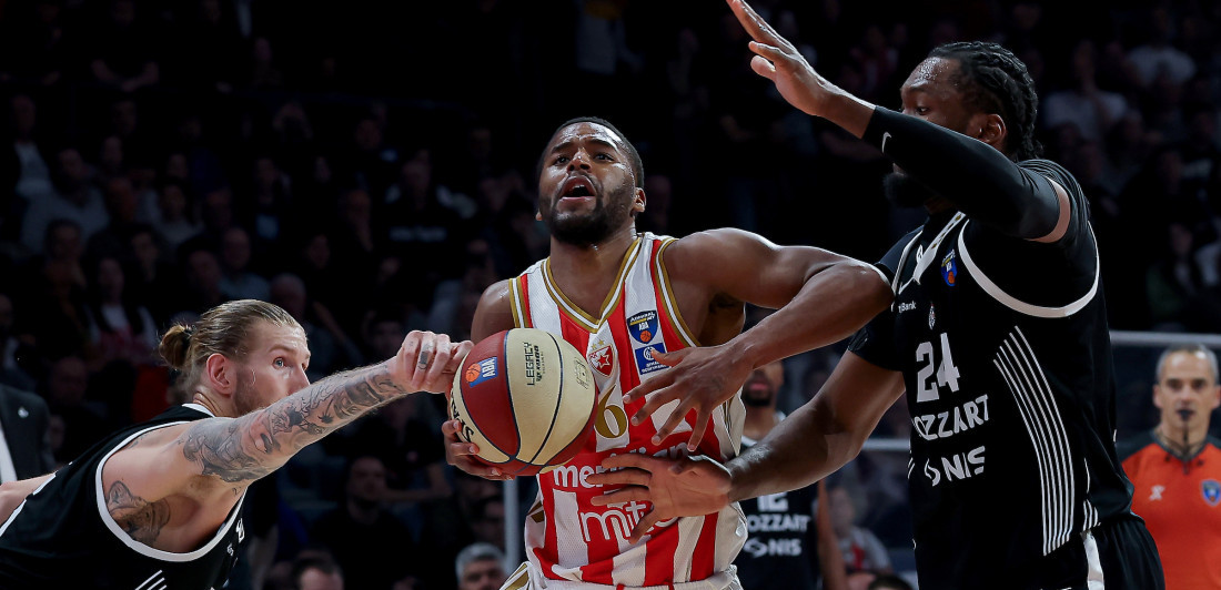 Partizan uzdrman: Ovako izgleda tabela ABA lige posle pobede Zvezde u derbiju