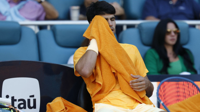 Bruka Karlosa Alkaraza u Majamiju: Bride obrazi posle bolnog šamara, Amerikanac mu očitao lekciju